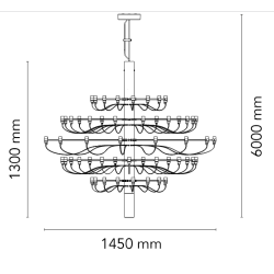 2097/75 pendant – brass - Flos