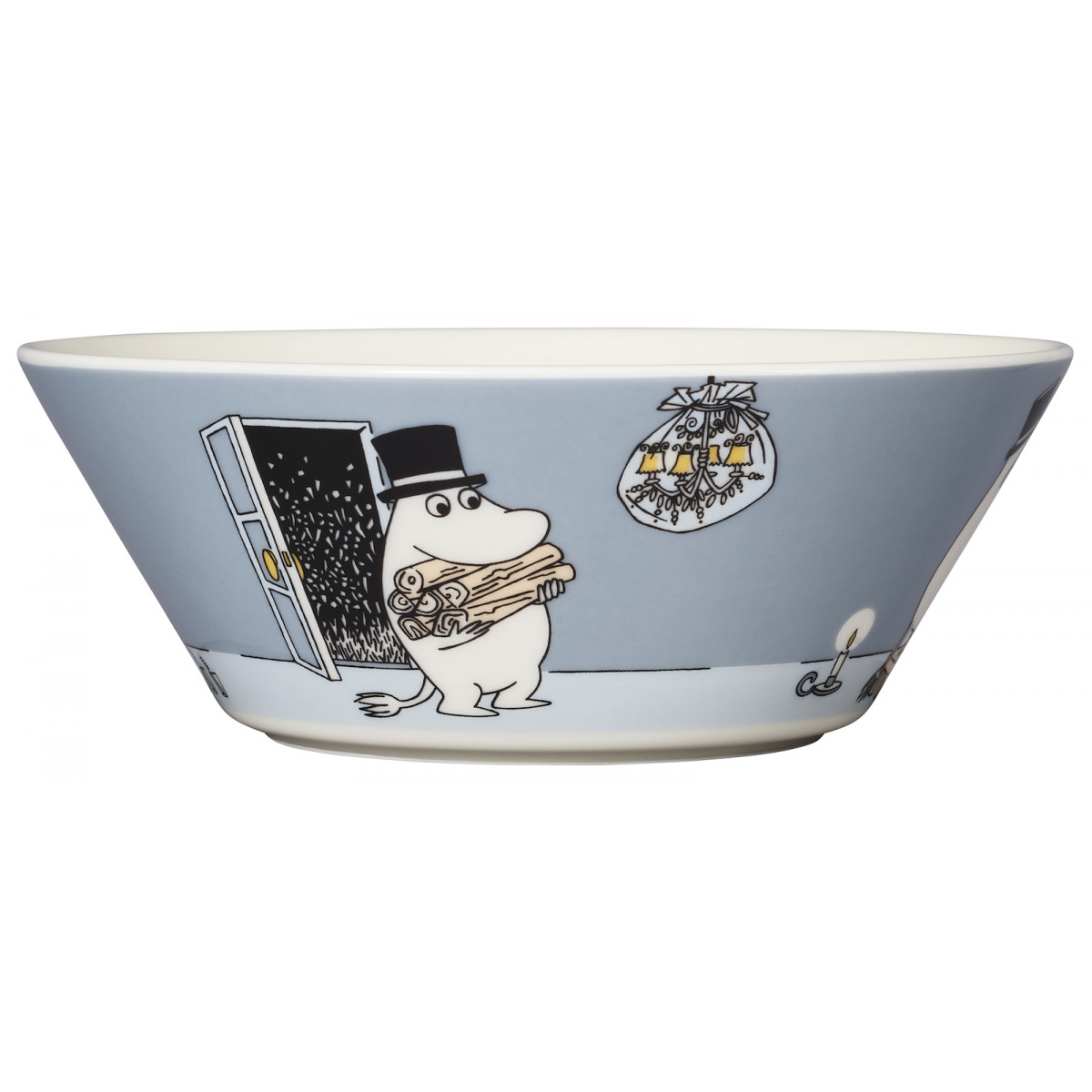 Moominpappa grey - Moomin bowl