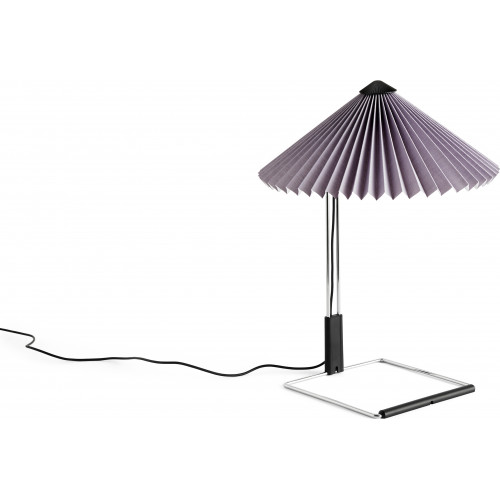 Matin Table Lamp – Ø30 x H38 cm – Lavender / Mirror base - HAY