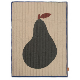 Pear quilted blanket - Ferm Living