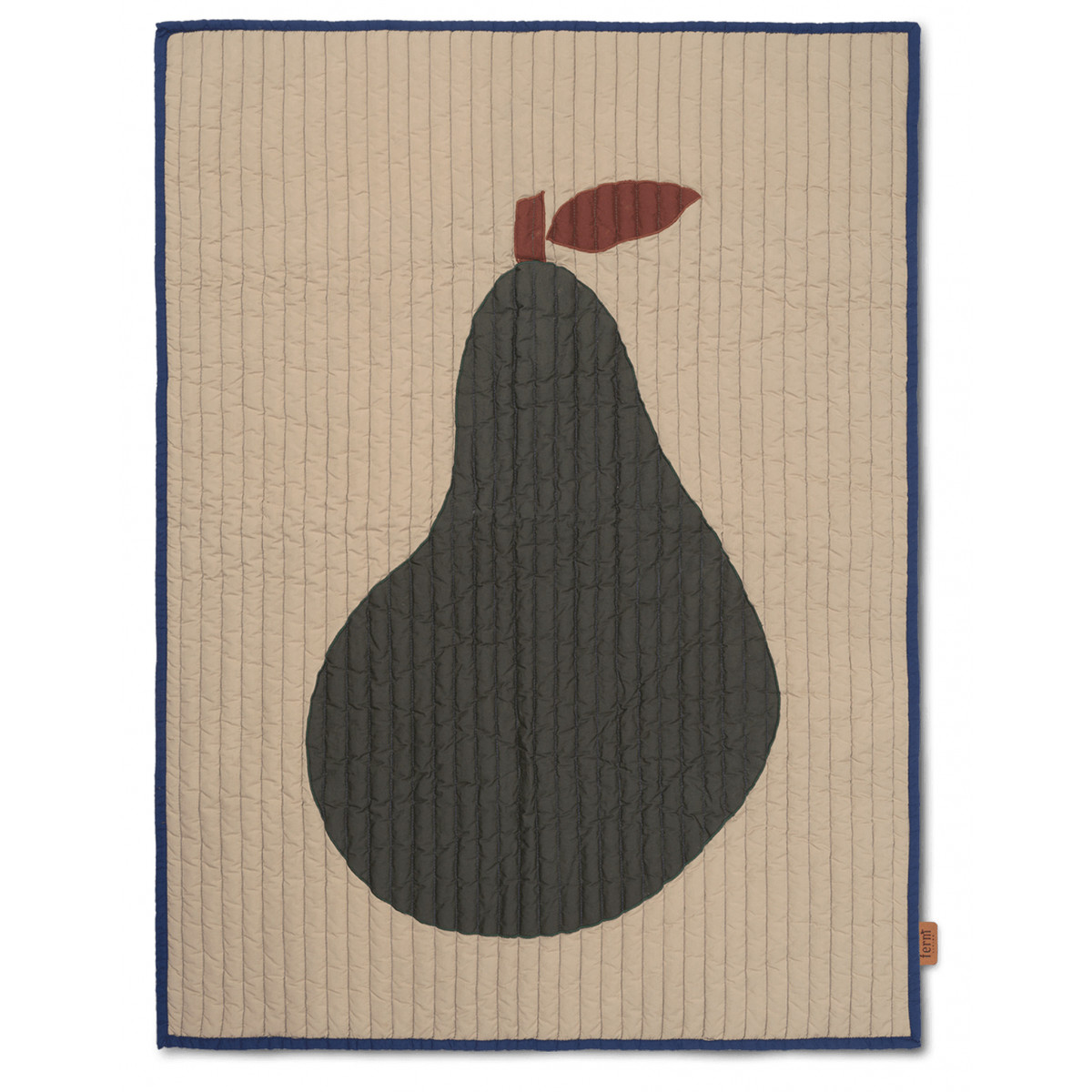 Pear quilted blanket - Ferm Living