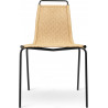 PK1 Chair – Natural paper cord + Black steel - Carl Hansen & Søn