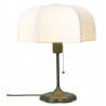 Poem table lamp - white / grass green - Ferm Living