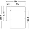 8264 - Mags Low Armrest - canapé modulable HAY - HAY