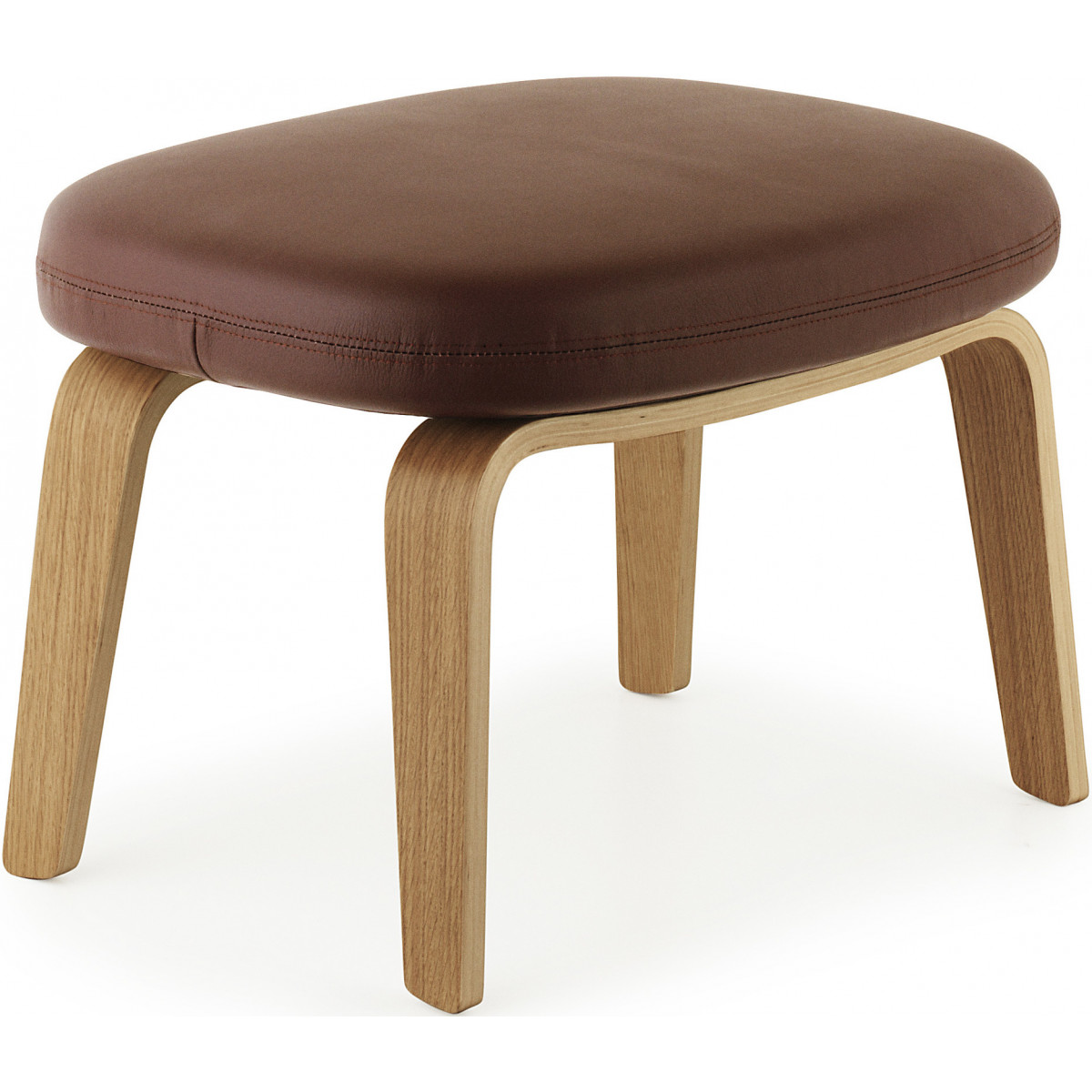 Cognac footstool online