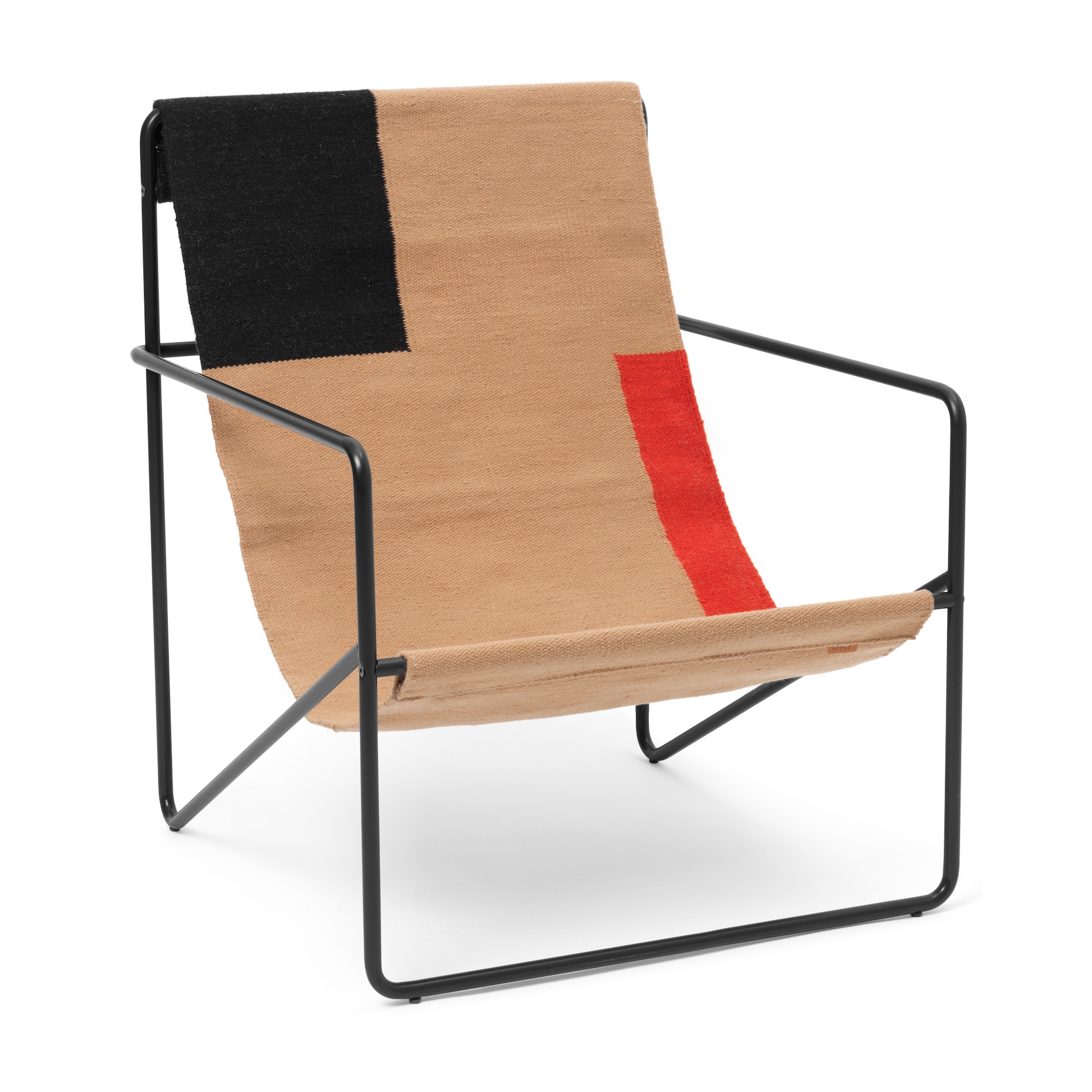 Desert Adult chair – block – Black - Ferm Living