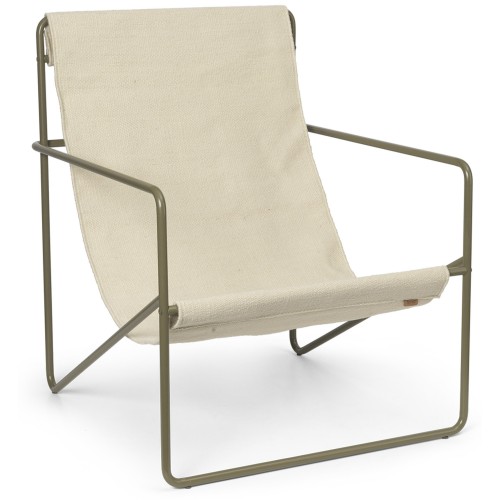 Desert Adult chair – cloud – Olive - Ferm Living