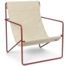 Desert Adult chair – cloud – poppy red - Ferm Living