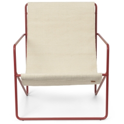 Desert Adult chair – cloud – poppy red - Ferm Living