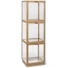 Miru glass display case - Natural oak - Ferm Living