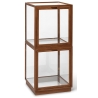 Miru glass display case - Dark stained oak - Ferm Living