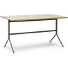 Kip Desk – Grey base + lacquered pine - Normann Copenhagen