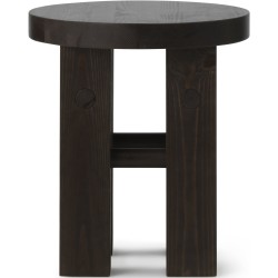 Fyr Stool – Dark brown stained pine - Normann Copenhagen