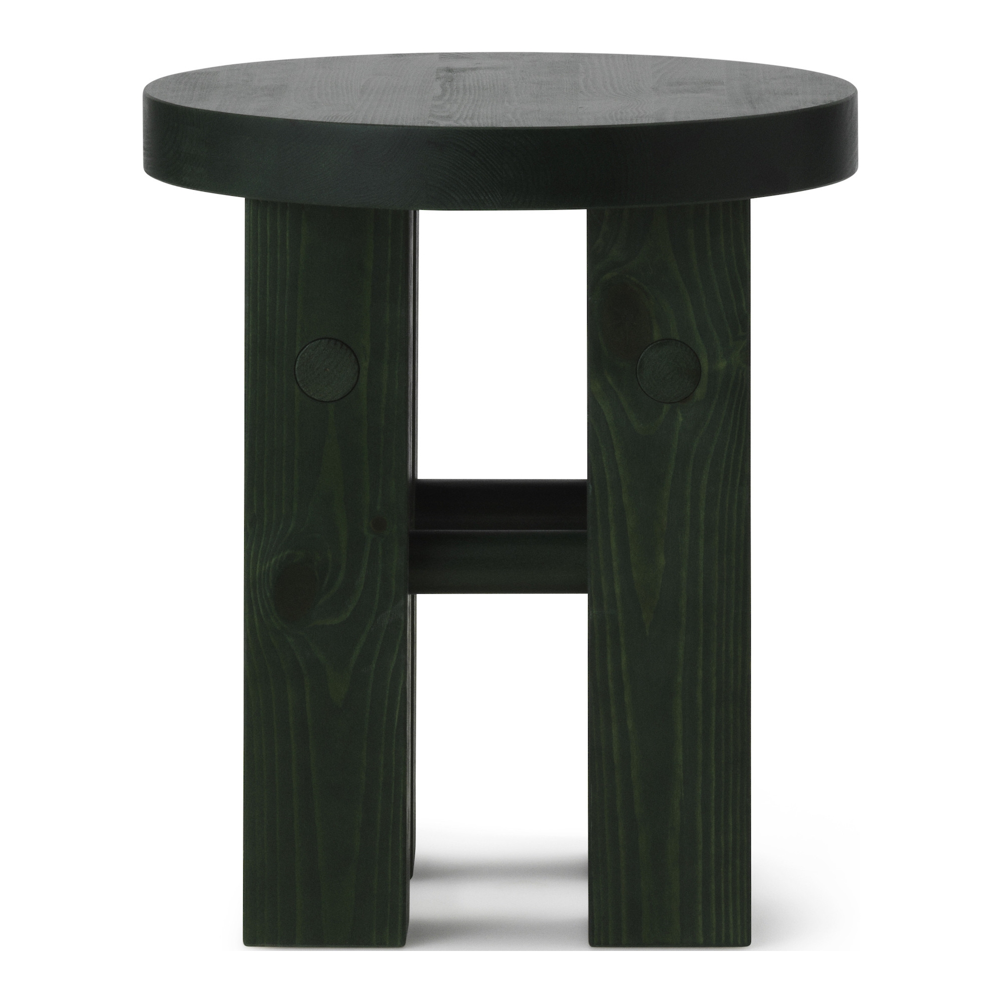 Tabouret Fyr – Pin Teinté vert foncé - Normann Copenhagen