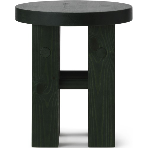 Fyr Stool – Dark green stained pine - Normann Copenhagen