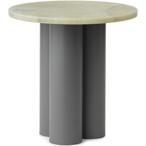 Dit Table – Grey Frame + Emerald Onyx Tabletop - Normann Copenhagen