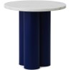 Table Dit – Structure Bright Blue + Plateau White Carrara - Normann Copenhagen