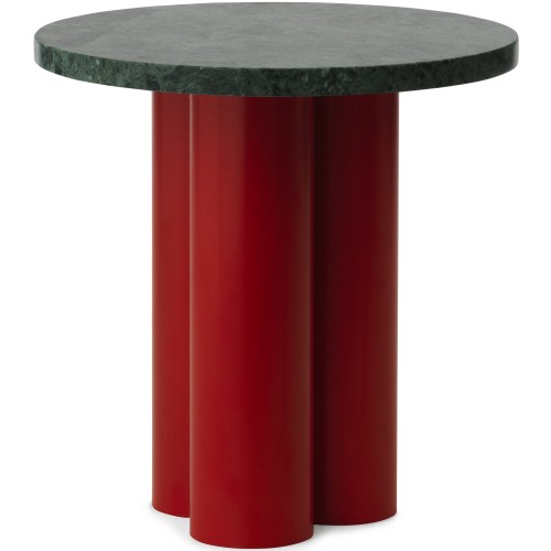 Dit Table – Bright Red Frame + Verde Marina Tabletop - Normann Copenhagen