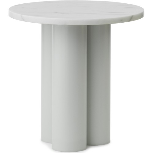 Table Dit – Structure Light Green + Plateau White Carrara - Normann Copenhagen