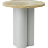 Dit Table – Light Green Frame + Honey Onyx Tabletop - Normann Copenhagen