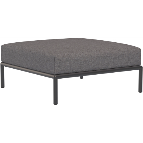 EPUISE – Canapé Level 2 – Ottoman – Slate Heritage + Base Gris foncé - Houe