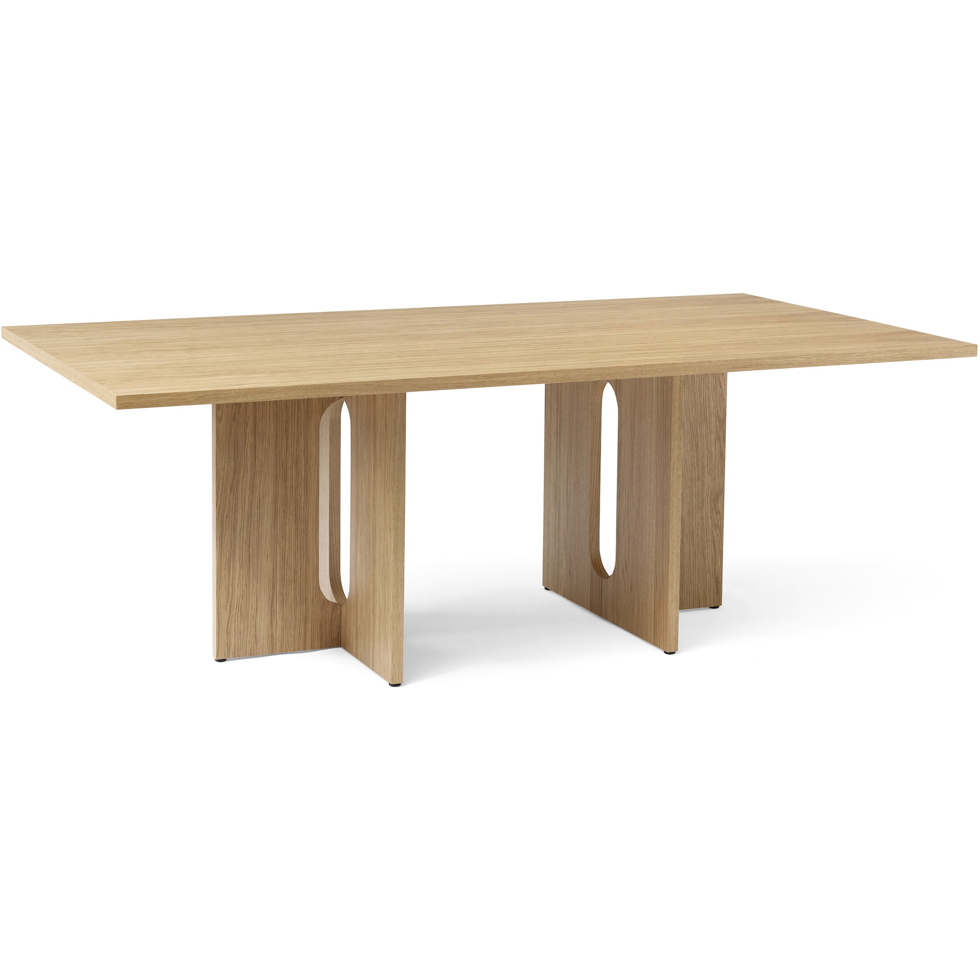 Table rectangulaire Androgyne – 210 cm – Chêne naturel - Audo Copenhagen