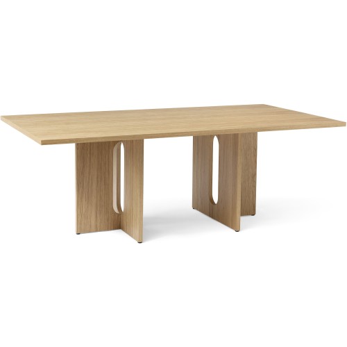 Androgyne rectangular table – 210 cm – Natural oak - Audo Copenhagen