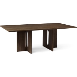 Table rectangulaire Androgyne – 210 cm – Chêne teinté foncé - Audo Copenhagen