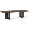 Table rectangulaire Androgyne – 278 cm – Chêne teinté foncé - Audo Copenhagen