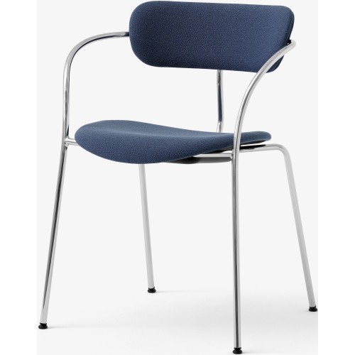 Pavilion AV13 chair – Vidar 733 + chrome legs - &Tradition