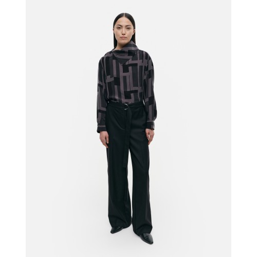 - Marimekko SOLD OUT - Palmetti Solid wool mix trousers 900