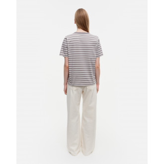 - Marimekko T-shirt Tasaraita Relaxed Short Sleeve Glitter 870