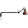 black / round raw copper-white - Gras 203 - wall lamp - DCW éditions