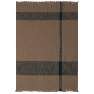 120 x 170 cm - plaid Dry - Sugar Kelp Black