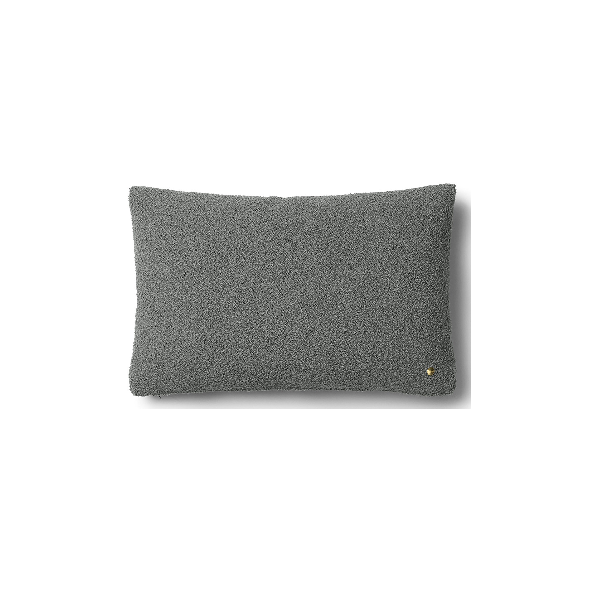 Clean cushion Wool Boucle - Grey - Ferm Living