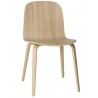 MUUTO - oak - wooden base Visu chair - OFFER