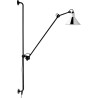 black / conic chrome - Gras 214 - wall lamp - DCW éditions