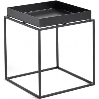 Table Tray S – 30 x 30 x H34 cm – Noir