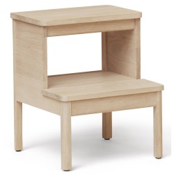 A Line Stepstool - White oiled oak - Form & Refine