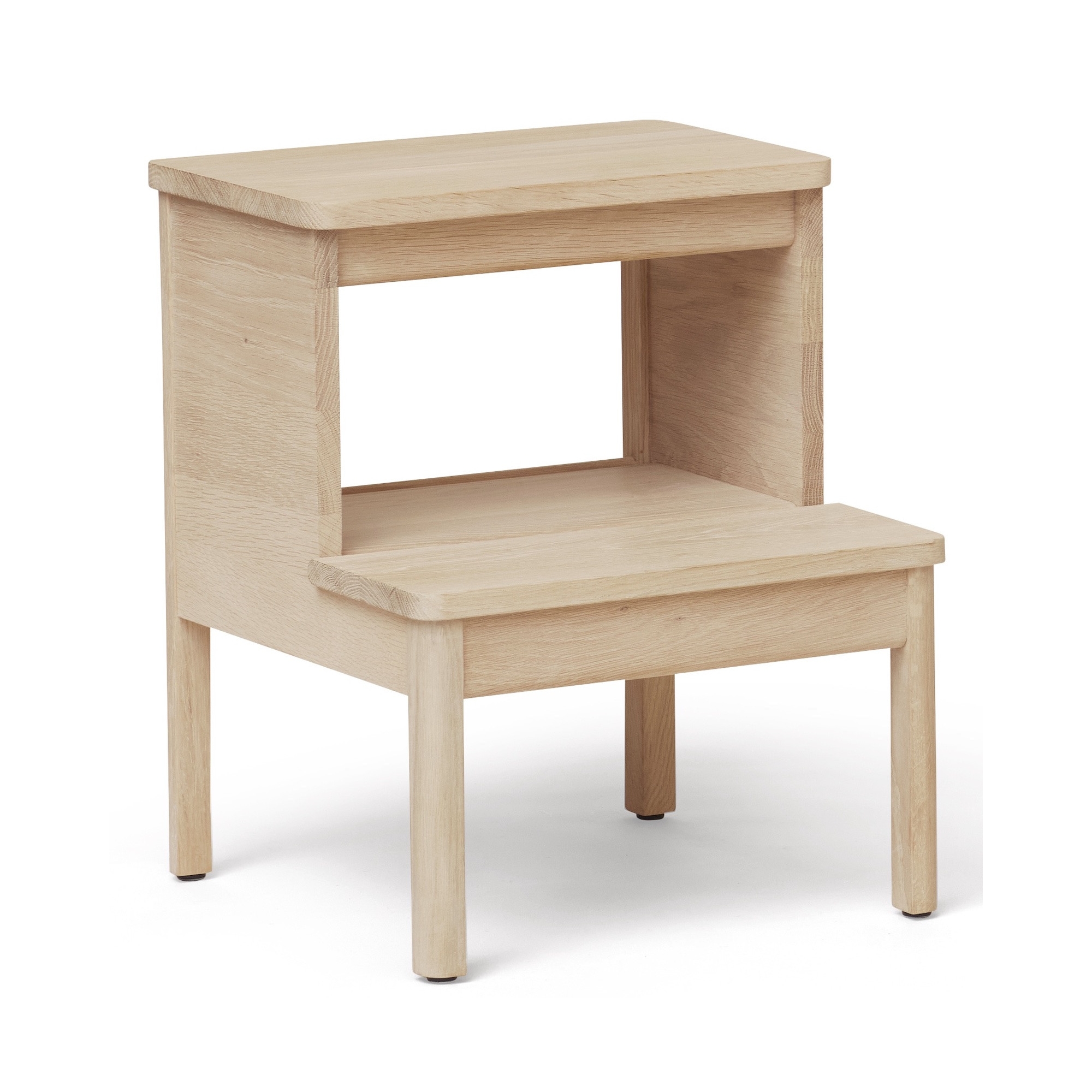 A Line Stepstool - White oiled oak - Form & Refine