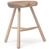 Shoemaker chair No49 - white oiled oak - Form & Refine