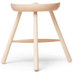 Shoemaker chair No 49 - white oiled beech - Form & Refine