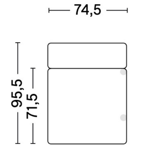 1063LE - Mags / Mags Low Armrest - canapé modulable HAY - HAY