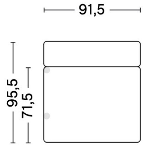 1963RE - Mags / Mags Low Armrest - canapé modulable HAY - HAY