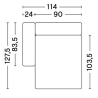 8264FS - Mags Low Armrest - canapé modulable HAY - HAY