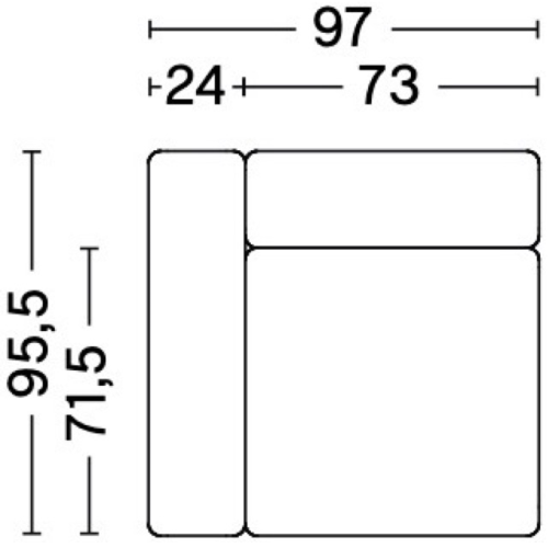 1062FS - Mags - canapé modulable HAY - HAY