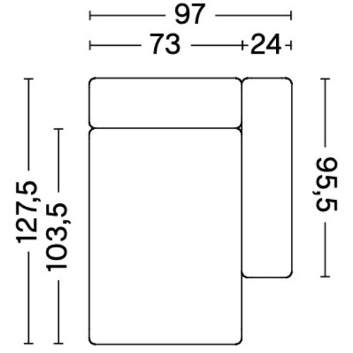 8161FS - Mags - canapé modulable HAY - HAY