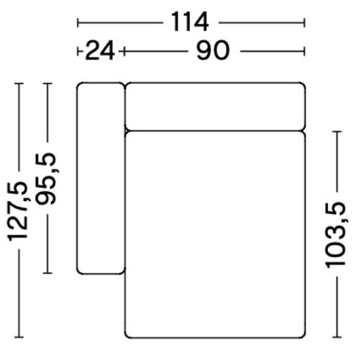 8262FS - Mags - canapé modulable HAY - HAY