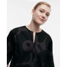 - Marimekko Top en satin de coton Ruudukko Unikko 990