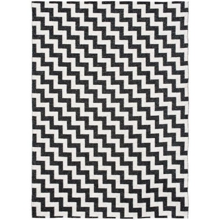 black - 150x200cm - Gunnel - plastic rug